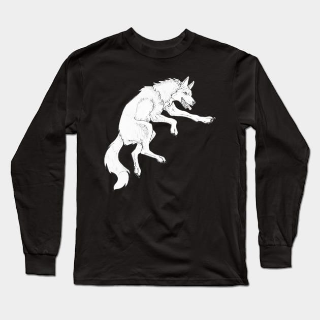 Husky Long Sleeve T-Shirt by MeOfF